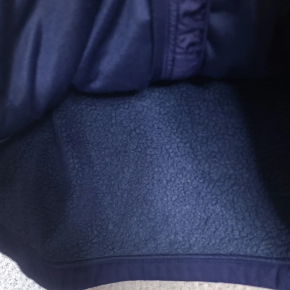 Under Armour Storm1‎ Navy Blue Full Zip Jacket Men's Size LG Fleece Lined